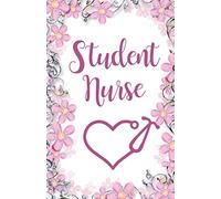 Student Nurse: Nurse & Student Nurse Scrub Sized Notebook (Carrier Plan, Mood Tracker, 12 Month Calendar, College Ruled Notes, Doodle Zone)
