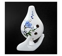 student ocarina Short Mouth Hand Drawn Cartoon Ocarina 6 Hole Ocarina Musical Instrument For Music Lovers (Color : 4)