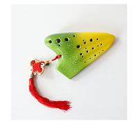 student ocarina Three-pipe Ocarina AC Tune Multi-pipe Ocarina Alto C Tune Ocarina For Music Lovers (Color : 2)