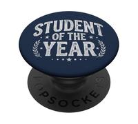 Student of the Year School Retro Vintage PopSockets Adhesive PopGrip