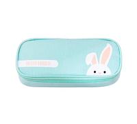 Student Pencil case with Large Capacity and high-Value Multi-Layer Storage Bag(Blue,19.5 * 9 * 4.5cm)