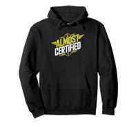 Student Pilot Almost Certified Flight School Aviation Humor Pullover Hoodie