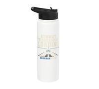 Student Pilot First Solo Flight Pilot in Training Gift Stainless Steel Insulated Water Bottle