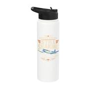 Student Pilot First Solo Flight Pilot in Training Gift Stainless Steel Insulated Water Bottle