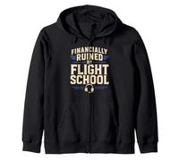 Student Pilot First Solo Flight Pilot In Training Gift Zip Hoodie