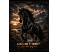Student Planner 2026-2027: Weekly & Monthly Planning Pages, Assignment Tracker, Project Organization and Notes: Equestrian-Inspired Academic Organizer for Horse Lovers