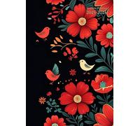 Student Planner a5: Flowers - Small Size 5.8 x 8.3 - Daily Weekly And Monthly - Dated - Academic School Year - Middle / High school & College ( ... Homeschool - For Boys and Girls - Not Spiral.