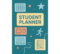 Student Planner: Track Homework, Deadlines, Study Progress, and Extracurriculars in One Handy Journal - Perfect for Middle School, High School, and College Students