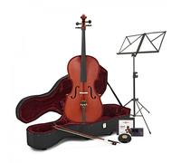 Student Plus 1/2 Size Cello Beginner Pack by Gear4music
