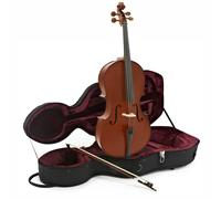 Student Plus 1/4 Size Cello with Case by Gear4music - Nearly New