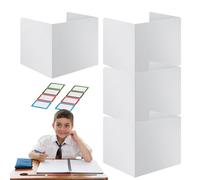 Student Privacy Files, Student Desk Dividers, 4 PCS Test Privacy Separator,Desk Dividers For, Easy File Folders