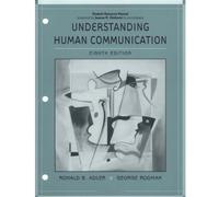 Student Resource Manual to Accompany Understanding Human Communication
