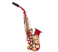student saxophone B-flat Small Bent Tenor Saxophone For Adults Beginners Grade Examination Professional Performance Red