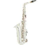 student saxophone Japan Alto Saxophone Gold Key Super Professional Black Gold Sax Mouthpiece (Color : Silver)