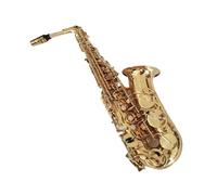 student saxophone Japanese Alto Saxophone E-flat Music Instrument Professional-grade Performance (Color : With Case)