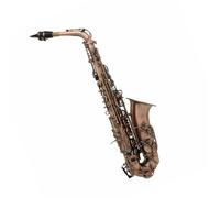 student saxophone Red Bronze Bend Eb E-flat Alto Saxophone Sax Key Musical Instrument Professional