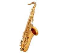 student saxophone Saxophone B Flat Tenor Saxophone Wind Instrument Beginner Grade Examination Professional Playing Gold Original Mouthpiece (Color : Brass)