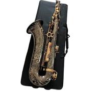 student saxophone Tenor Saxophone Bb Music Instrument Black Golden Key BrassButtons