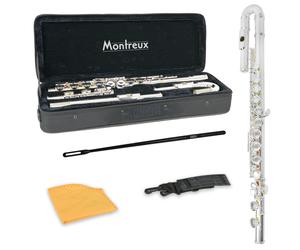 Student Series Flute Curved Head - Supplied with Straight Head - Montreux