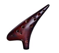Student Smoked 12-hole High-pitched C-tune Ocarina Performance Type 12-hole SC Ocarina Musical Instrument ocarina instrument