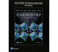 Student Solutions Manual (Black Exercises) for Chemistry : The Central Science