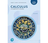 Student Solutions Manual for Calculus : A Complete Course