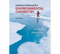 Student Solutions Manual for Environmental Chemistry