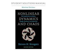 Student Solutions Manual for Nonlinear Dynamics and Chaos, 2nd edition