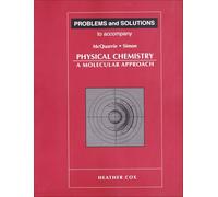 Student Solutions Manual for Physical Chemistry: A Molecular Approach