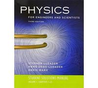 Student Solutions Manual: Volume 1: For Physics for Engineers and Scientists: Student Solutions Manual v. 1 by Hang-deng Luzader (2007-10-19)