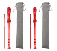 Student Soprano Recorder 8 Hole German Style, 2 Sets