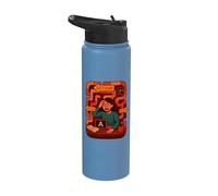 Student Stress Academic Detour Stainless Steel Insulated Water Bottle