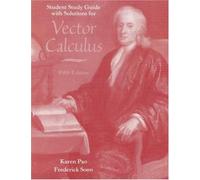 Student Study Guide with Solutions for "Vector Calculus"