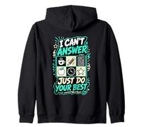 Student Study Motivation Academic Zip Hoodie