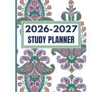 Student Study Planner 2026-2027 - Daily Weekly Monthly Organizer (8.5"x11"): Master Your Assignments, Exams & Study Goals in One Place