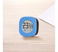 Student Timer with Touch Screen Control, Multiple Timing Modes Including Countdown and Count Up, Silent Operation, Large LCD Display, Suitable for Kitchen and Study Environments (blue)