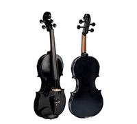 Student violin 4/4 Full-Size Violin Electric Violin Solid Wood Body Ebony Accessories Quality Black Electric Violin Adult violin