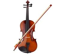 Student violin Acoustic Violin Fiddle Basswood 4/4 Natural Color Violin With Case Bow Musical Instrument Kit Adult violin