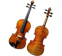 Student violin Adult Professional Performance Type 4/4 Full Handmade Violin Instrument Ebony Accessories With Violin Box Bow Adult violin (Color : 1/4)