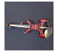 Student violin Beautiful Art Electric 4/4 Violin Stringed Instrument With Excellent Pickup Maple Neck Hard Case Adult violin