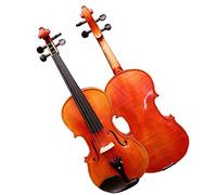 Student violin Beginners Handmade Spruce Top Violin Pattern Maple Back And Side Panel Violin Instrument Set Adult violin (Color : 1/4)
