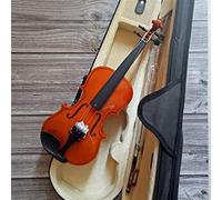 Student violin Bright Dark Brown Violin Adult Children Violin Professional Violin String Instruments With Violin Bow Adult violin (Color : 1/4)