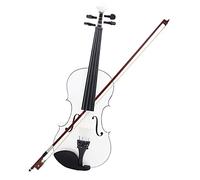 Student violin Color Popular Violin 4/4 Solid Wood Acoustic Violin Beginners Practice Violin String Instrument Set Adult violin (Color : 01)