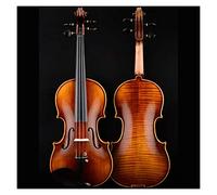 Student violin European Spruce Wood Violin Professional Handmade Solid Wood Violin Children Beginners Play Violin Musical Instrument Adult violin (Color : 1/4)