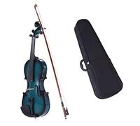 Student violin Gradient Color Violin Maple Scroll Fingerboard Pegs Aluminum Alloy Tailpiece With Bow Violin Case Adult violin (Color : 1/8)