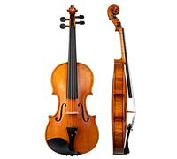 Student violin Handcraft Violin 4/4 Two Piece Back Flamed Wood Power Rich Sound Orchestra Violinist Players Kit Adult violin
