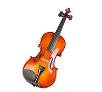 Student violin Handmade Solid Wood Bright Light Children's Beginner Violin Musical Instrument With Accessories Adult violin (Color : 1/16)