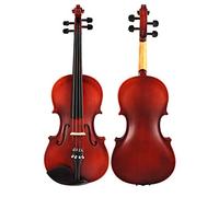 Student violin Handmade Solid Wood Violin Beginner Students Play Violin Instrument With Accessories Adult violin (Color : 3/4)