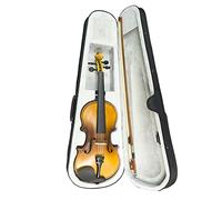 Student violin Handmade Solidwood Student Fiddle Kit 4/4 Size Acoustic Violin With Brazilwood Bow Bridge Carry Case Adult violin