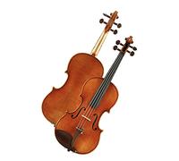 Student violin Handmade Violin European Spruce Two Piece Flamed Maple Fiddle Musical Instrument Kit Adult violin (Color : 3/4)